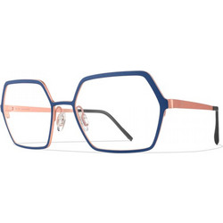 Blackfin BF917 1157 Γυναικείος Σκελετός Γυαλιών Οράσεως Μεταλλικός Χρυσός Μπλε