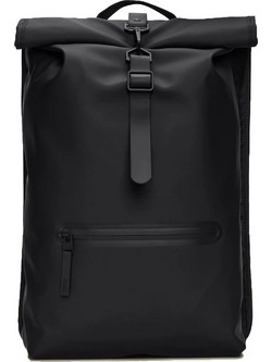 Rains Rolltop 13320-01 Αδιάβροχο Σακίδιο Πλάτης 17lt Μαύρο