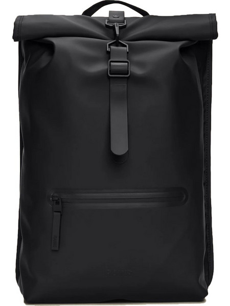 Rains Rolltop 13320-01 Αδιάβροχο Σακίδιο Πλάτης 17lt Μαύρο