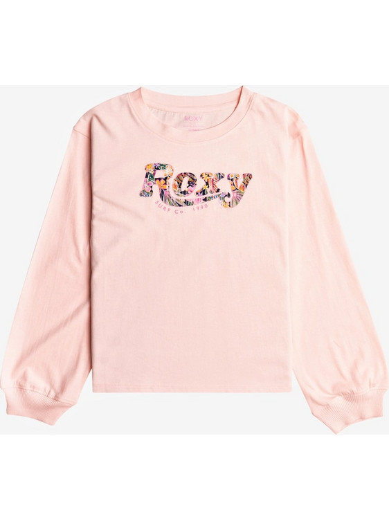Roxy Παιδικό T-Shirt Μακρυμάνικο Ροζ ERGZT04012-MDJ0