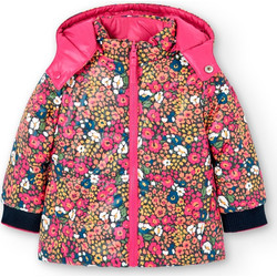 Boboli Παιδικό Μπουφάν Χειμωνιάτικο Puffer Φούξια 227191-9260