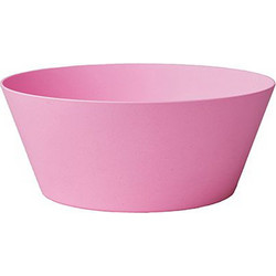 Bioloco plant large bowl από βιοπλαστικό - Pink 25cm Χ 10cm