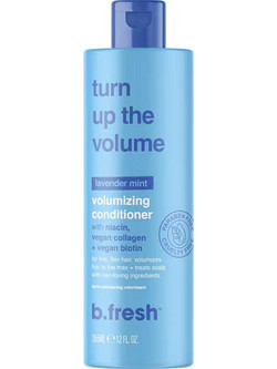 B. Fresh Turn Up The Volume Conditioner για Όγκο για Λεπτά & Ταλαιπωρημένα Μαλλιά 355ml