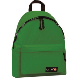City The Drop Greeny Σχολική Τσάντα Πλάτης Γυμνασίου - Λυκείου Πράσινη 27317