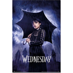 Grupo Erik Wednesday with Her Umbrella - Poster 61 x 91cm (GPE5735)