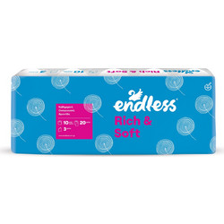 Endless Rich & Soft Χαρτί Υγείας 3φυλλο 95gr - 10 Ρολά