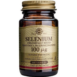 Solgar Selenium 100μg 100 Ταμπλέτες