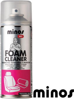 Minos Σπρει αφρος καθαρισμού Foam cleaner 400ml 9222