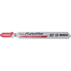BOSCH - T108BHM CT Πριονόλαμα Σέγας Clean for Carbon Fiber - 3 Τεμάχια (2608667449)