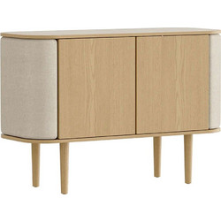 Μπουφές Treasures Horizons S 5622C710-02 109x43x75cm Oak-Sand Umage Ατσάλι,Ξύλο