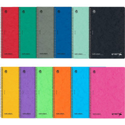 Typotrust Graphix Σπιράλ Τετράδιο Ριγέ B5 120 Φύλλων 4 Θεμάτων Διάφορα Χρώματα 4554-18