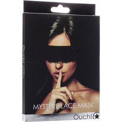 Ouch! Mystere Lace Mask - Black