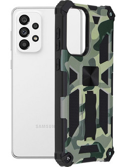 Techsuit Blazor Series Back Cover Camo Lime (Samsung Galaxy A73 5G)