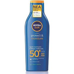 Nivea Sun Protect & Moisture Αντηλιακό Γαλάκτωμα Σώματος SPF50+ 200ml
