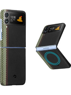 Pitaka Fusion Weaving MagEZ Case 3 - MagSafe Θήκη Aramid Fiber Body Samsung Galaxy Z Flip4 - 0.95mm - 600D - Overture (FOFLIP4)