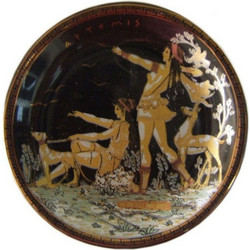 Μαγνητάκι Πιατάκι Αρχαίοι Στρόγγυλο 6cm (MAG-2014105)