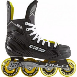 Bauer RH RS Jr Inline Rollers Παιδικά Μαύρα Κίτρινα 1053627