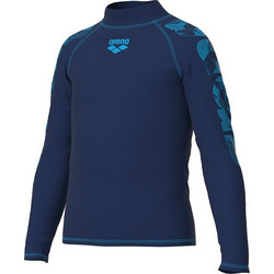 Arena Rash Vest Αντηλιακό UV Παιδικό Μαγιό Μπλούζα για Αγόρι Μπλε 006296-780