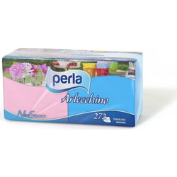 Perla χαρτοπετσετες 4 χρωματα 33χ33 272 φυλλα