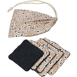 Cotton Pads HandMade Leopard 5τμχ