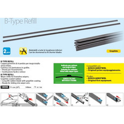 ΛΑΣΤΙΧΑ ΥΑΛΟΚΑΘΑΡΙΣΤΗΡΩΝ BOSCH AEROTWIN REFILL ΓΡΑΦΙΤΗΣ 71cm (28 INCH) 2ΤΕΜ. ΚΑΤΑΛΛΗΛΑ ΓΙΑ FLAT ΝΕΟΥ ΤΥΠΟΥ ΥΑΛΟΚΑΘΑΡΙΣΤΗ