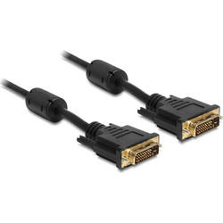 DeLOCK 83189 καλώδιο DVI 1 m DVI-D Μαύρος (Μαύρο)
