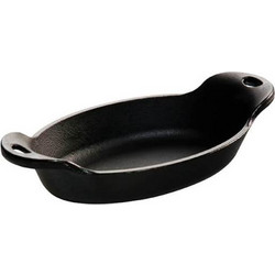Lodge Οβάλ Σκεύος Μαντεμένιο Heat-Treated 0,27 Lt