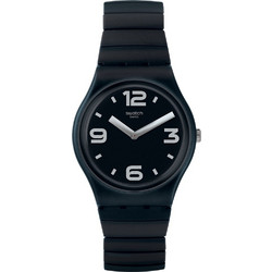 Swatch Ανδρικό Ρολόι με Μαύρο Μεταλλικό Μπρασελέ GB299B