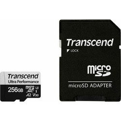 Transcend 340S microSDXC 256GB Class 10 U3 V30 UHS-I A2 + Adapter