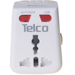 Αντάπτορα από και προς όλες τις χώρες, διαθέτει USB ADD-04 - Telco - - 150064