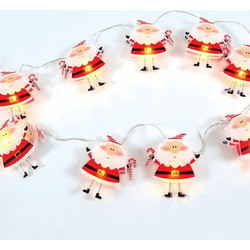 Led λαμπάκια σε σειρά Plastic Santa