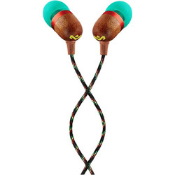 The House Of Marley Smile Jamaica Handsfree In-Ear 3.5mm Rasta Green