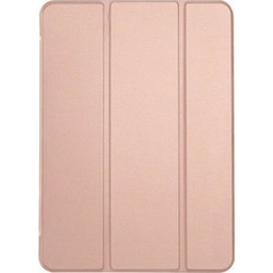 Θήκη Trifold Smart View και πίσω TPU για Xiaomi Pad 6 - Ροζ Χρυσό