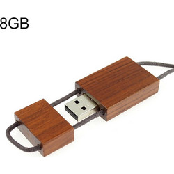 8 GB Wood Material Series USB Flash Disk (OEM)