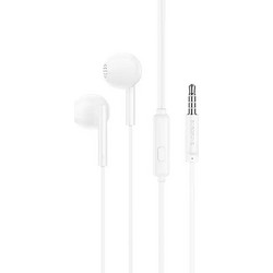 Borofone BM76 Ocean Handsfree Earbud 3.5mm White