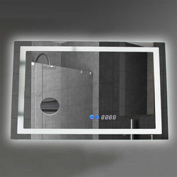 Lightex Καθρέπτης Μπάνιου Led Αντιθαμβωτικός 80x60cm 720RL0110043