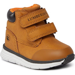 Lumberjack Παιδικά Μποτάκια Καφέ SB65001-006-S03-CG001