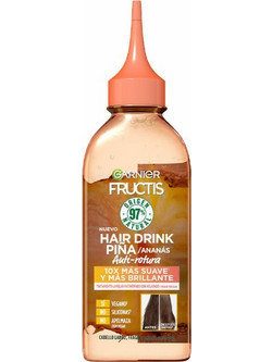 Garnier Fructis Hair Drink Pineapple Φυτικό Conditioner για Επανόρθωση 200ml