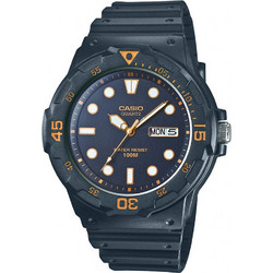 Casio Ανδρικό Ρολόι με Μαύρο Λουράκι MRW-200H-1EVEF