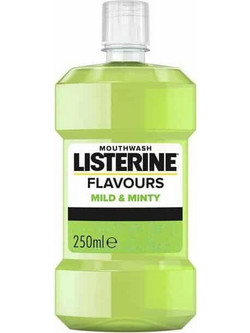 Listerine Flavours Mild & Minty Alcohol Free Στοματικό Διάλυμα 250ml