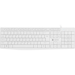 Natec Nautilus White Πληκτρολόγιο