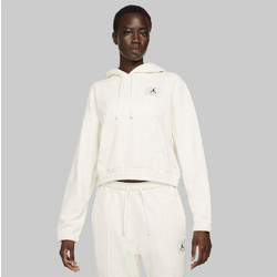Jordan Essentials Γυναικείο Αθλητικό Φούτερ με Κουκούλα Λευκό DD6998-121