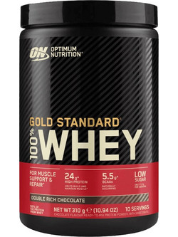 Optimum Nutrition Gold Standard 100% Whey Double Rich Chocolate Πρωτεΐνη Ορού Γάλακτος Γράμμωσης 300gr