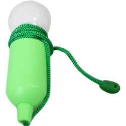 Λάμπα LED μπαταρίας με κορδόνι πράσινη