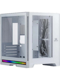 Redragon MC211 Gaming Micro Tower Κουτί Υπολογιστή RGB με Πλαϊνό Παράθυρο