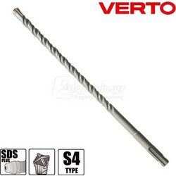 Τρυπανι τετρακοπο Φ 5x110mm SDS-PLUS VERTO 60H518 605184
