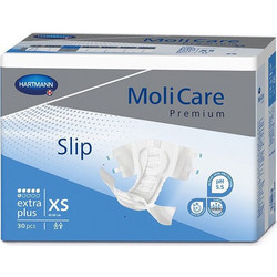Hartmann MoliCare Premium Slip Extra Plus XSmall Πάνες Ακράτειας 6 Σταγόνες 30τμχ