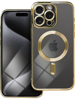 Θήκη OEM Electro Magsafe για Apple iPhone 15 Pro Back Cover Gold