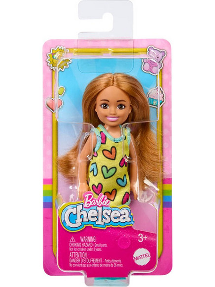 Mattel Barbie Chelsea & Friends Κοριτσάκι με Καστανόξανθα Μαλλιά