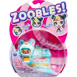 Spin Master Zoobles! Z-Girlz & Happitat Angel Llama Figure